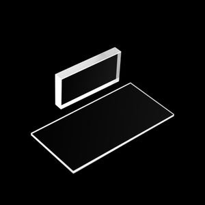 Optical Magnesium Fluoride UV MgF2 Rectangular Windows for Deuterium Lamp Protective Window