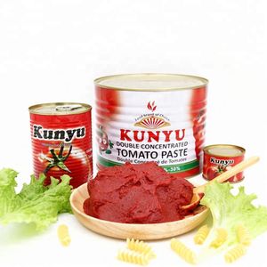 Wholesale Custom Private Label Tomato Paste Food Grade Red 220L Steel Drums 16 Tons 15days Canned Tomato Paste Concentrate