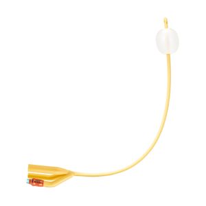 3-way Latex Foley Catheter Silicone Coated
