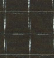 Bamboo / Polyester / Cotton yarn-dyed fabric (black)