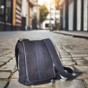 Pugmark Stylish Vintage Fashion Vegan Waxed Canvas Laptop Messenger Bag for Men Water Repellant for Travel Students