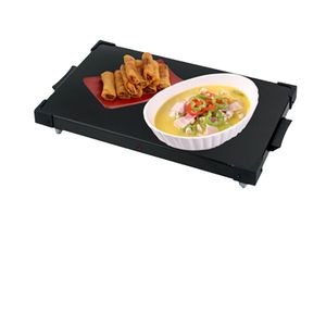 Electric Food Warmer Tray Foodstuff Warming Hot Plate with Enamel Steel Housing for Home Household Buffet Use