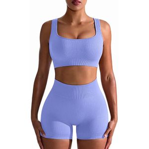 2025 High Quality Sports Wear Women Gym Wear Women Clothing Seamless Workout Yoga Set Made In Pakistan