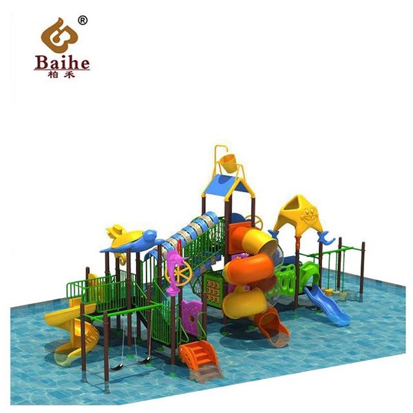 Playground Equipment Water Pool Kids Amusement Big Water Slides Large Plastic Big Large Water Slide