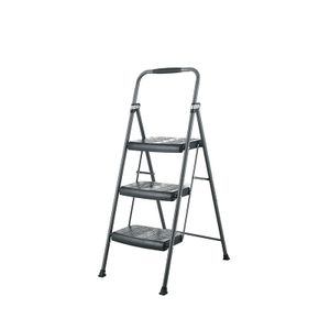 Hot Sale Modern Premium Advanced Design Portable 3 Step Steel Ladder Reinforced Plastic Pedals AP-1143