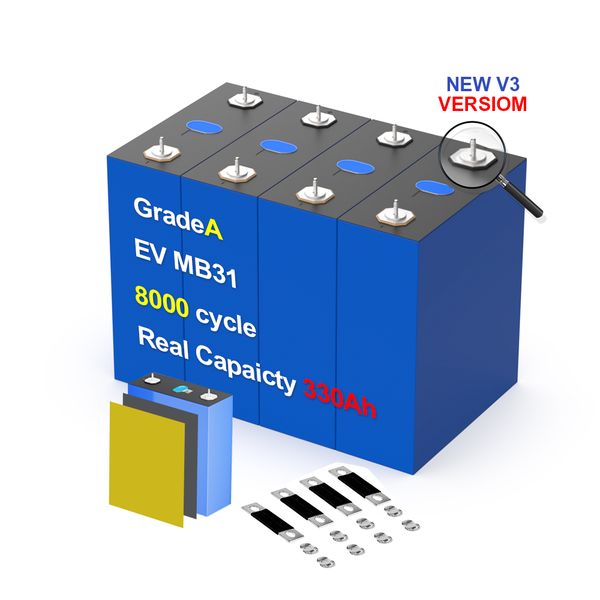 Wistek Poland Warehouse EV LF280K LiFePO4 3.2V 280Ah LFP Lithium Ion Batteries