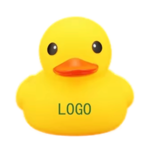 Rubber Shower Toys Colorful Mini Duck Baby Bath Toys Water Squeezing Baby Yellow Duck Bathroom Mold Free Bath Toys