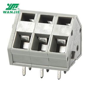 Wanjie 5.0mm 5.08mm Pitch Pcb Screwless Terminal Block WJ245-5.0/5.08