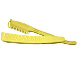 Single Edge Razor Disposable Foldable Barber's Tool with Single Blade Feature for Salons
