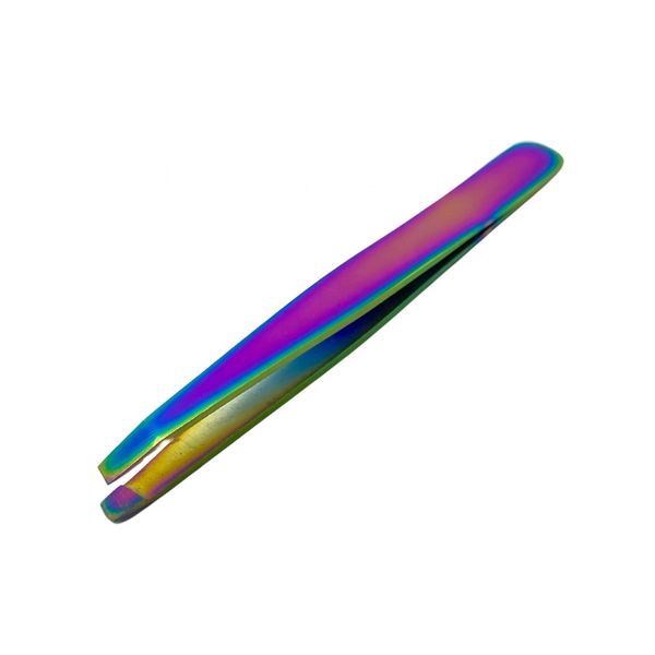Stainless Steel Women Plucking Eyebrow Tweezer in custom color