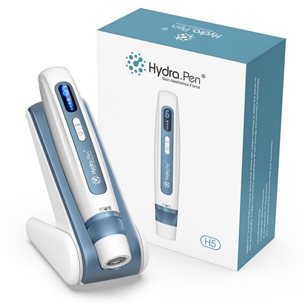 Professional EMS Microneedling Beauty Equipment Hydra Pen H5 Best Selling Derma Pen With 12 Pins Containable Needle Cartridge