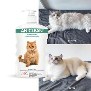 Premium Quality Grade Aniclean Natural Eco Cat Shampoo Hypoallergenic Gentle Cleaning