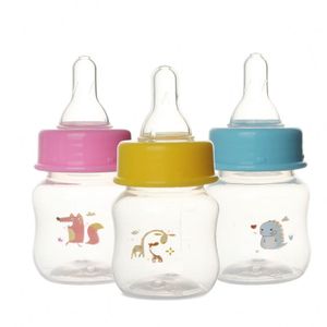 Newborn Baby Standard Caliber 50ml Bottle Horizontal Anti-drop Pet Bottle Maternal and Infant Products