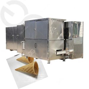 Automatic Ice Cream Cone Top New Making Machine Flower Ice Cream Cone Processing Solution Food Processing Machinery