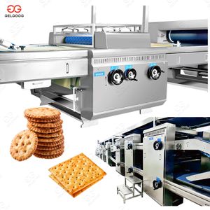 Easy Control Sandwich Biscuit Maker Line for Creamy Cookies New Condition Coffee and Biscuit Stacking Machine for Bakery Use