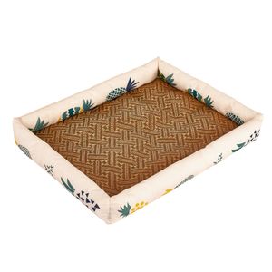 Premium Summer Cooling Pet Bed Lightweight Breathable Self-Cooling Ice Mat Soft Indoor Outdoor Cat Nest for Cats Dogs Bed