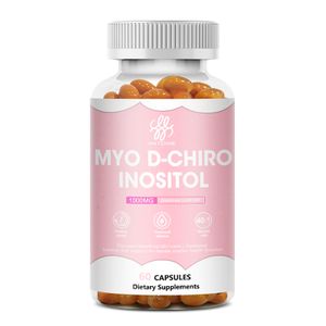 60pcs Hormone Balance Myo Inositol and D Chiro Inositol Capsules Myo D-chiro Inositol Supplement for Women