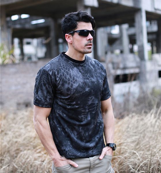 ESDY Tactical Hunting Camouflage T-shirt for Men