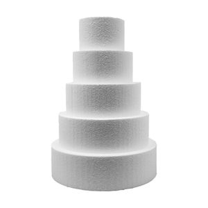 Italian High Quality EPS Polistirene Cake Display Dummies Top Supply for Party Birthday Cake Decorations