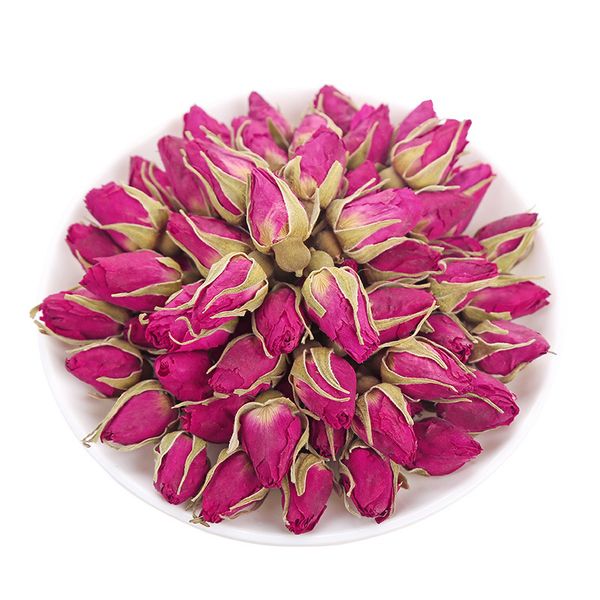 Wholesale Premium Quality 100% Natural Dried Pink Rose Petals Tea from China Factory Organic Herbal Tea in Bulk Bag Packaging