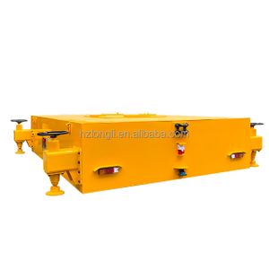 Small electric wireless remote control flat car warehouse logistics material handling