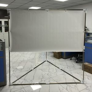 80" 16:9 triangular frame screen