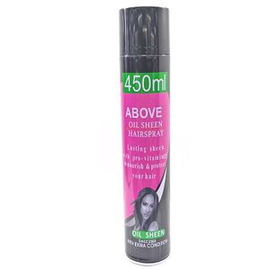 Factory Shine Wholesale Product Salon Above Hair Sheen Spray