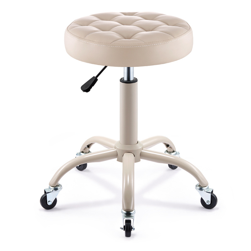 High Quality Stylish Adjustable Pulley Haircutting Chair Lift Rotating Backrest for Barber Shops Nail Salons Beauty Bars Spas