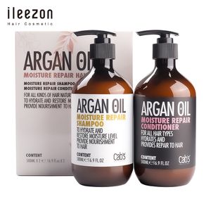 Argan Oil Hair Shampoo and Conditioner Set Nourish Moisture Damaged Hair Customized Label Hair Care Products Treatments