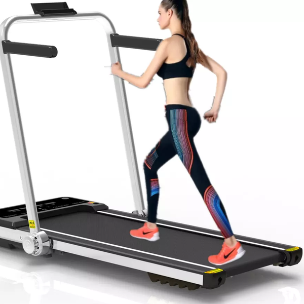 Lijiujia Electric Folding Multi Speed Treadmill Portable Walking Pad with Foldable Handle Easy Installation