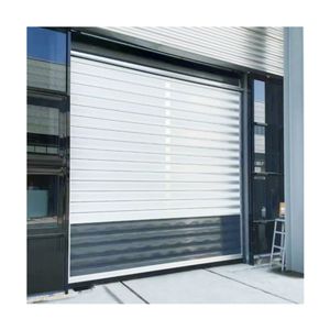 Customized Quick Action Metallic Fast Speed Spiral Door, Hard Stable Electricity Metal Roll up Doors for Industrial