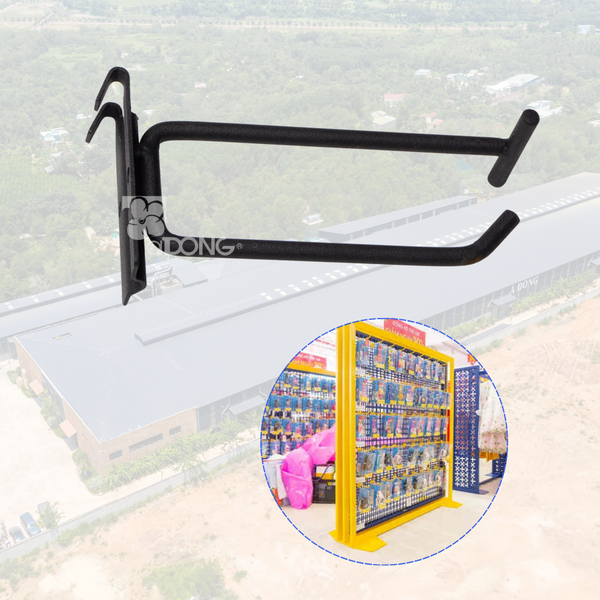 ADONG A24 Superstore Display Hooks | Metal Wire Pegboard Hooks for Supermarkets | OEM/ODM Available