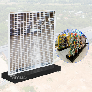 ADONG A14 Mobile Accessory Display Rack | Wire Mesh Supermarket Shelf with Hanging Hooks | OEM/ODM Available