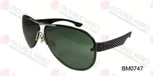 Metal Plate Brass Sunglasses - BM0747