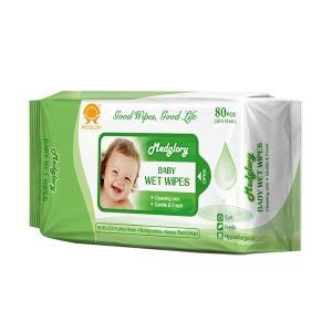 Unscented Baby Wipes Compostable, Plant-Based,Hypoallergenic for Sensitive Skin, EWG Verified