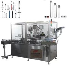 Pre-filled Syringe Filling, Stoppering and Labeling Machine