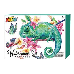 High Pigment 5-Piece Set 12-Color Washable Watercolor Pan Cake for Water Color Art