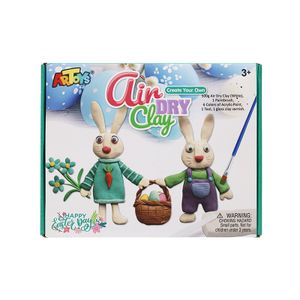 Creative DIY Kid Child Art Air-Dry Modeling Clay Craft Kit with Paint for Playdough & Slime Creations