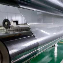 Polyester film for packaging and printing