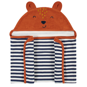 Gerber Cozy Fox Bath Wrap Adorable Baby Clothing for Boys' Bath Time