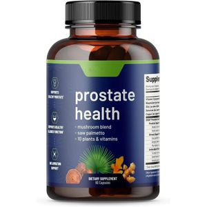 Healthcare Supplement Prostate Health & Urinary Tract Support Saw Palmetto Capsules