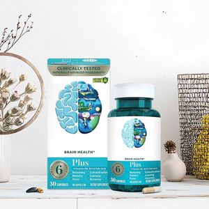 Hot-Selling Bestseller Vitamin B Brain Nerve Capsules Memory and Imagination Booster for Adults Not for Newborns