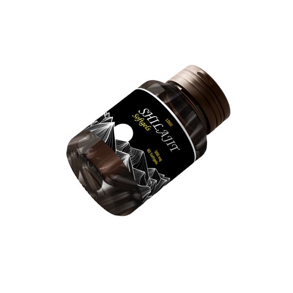 Pure Shilajit Herbal Supplements Capsules Wild-Cultivated & Essential Minerals Optimizing Wellness by Enhancing Stamina & Energy
