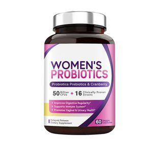 Female Probiotics Vegetarian Capsules Immune System Support  Not for Pregnant Women