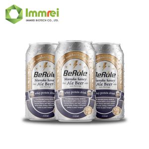 BeRule Whey Protein Water 0 Fat 0 Alcohol Low Calorie Beer Alternative 24 Bottles Carton