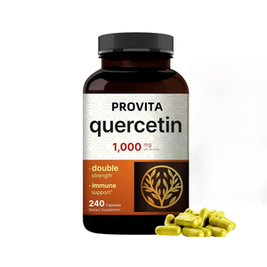Super Immune Quercetin Hard Capsules Quercetin Vitamin Zinc Capsule Natural Quercetin Extract Capsule for Respiratory Health