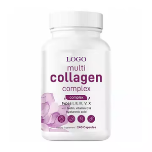 OEM Private Label Packaged Collagen Capsules for Adults Skin Joint Hair and Nail Support Beauty Products