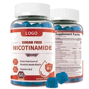 OEM Supplement Supports Skin Cell Health Boost NAD Vitamin B3 a E Nicotinamide Gummies