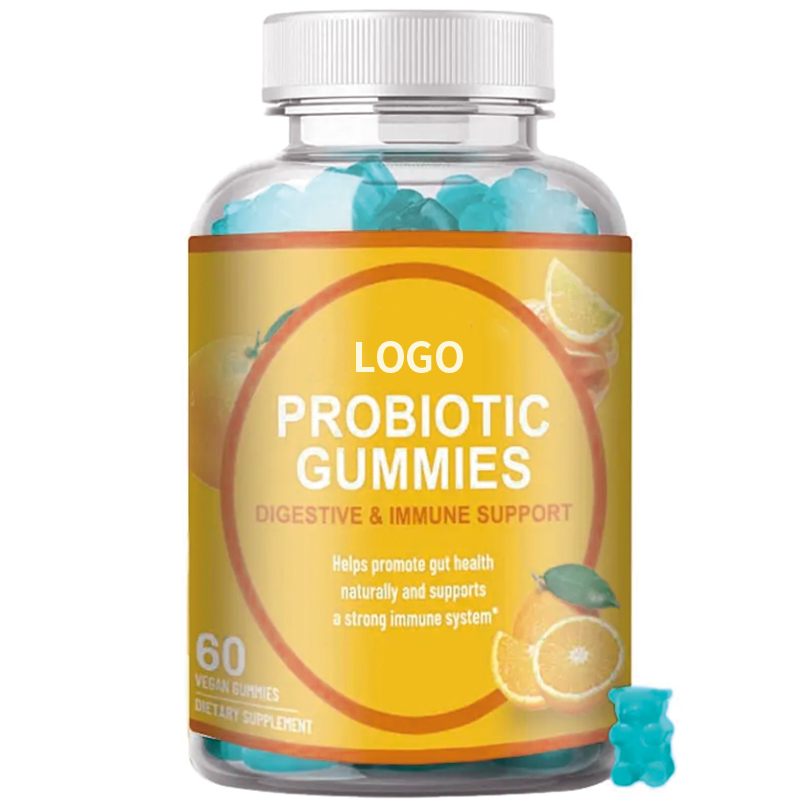 Customized Factory HotSelling  Probiotics Gummies Digestive System Health Gummies Supplement Probiotics