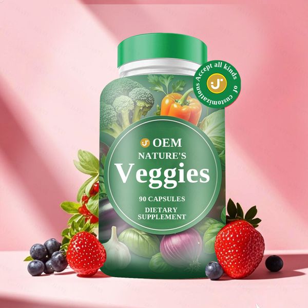 OEM Nutritional Supplements Vegetable Capsules Supplement Dietary Fiber